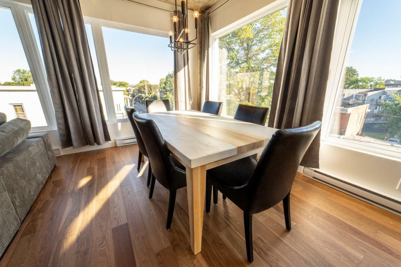 Aux Havres Urbains - Le Penthouse De La 3Ieme Avenue Apartment Quebec City Exterior photo