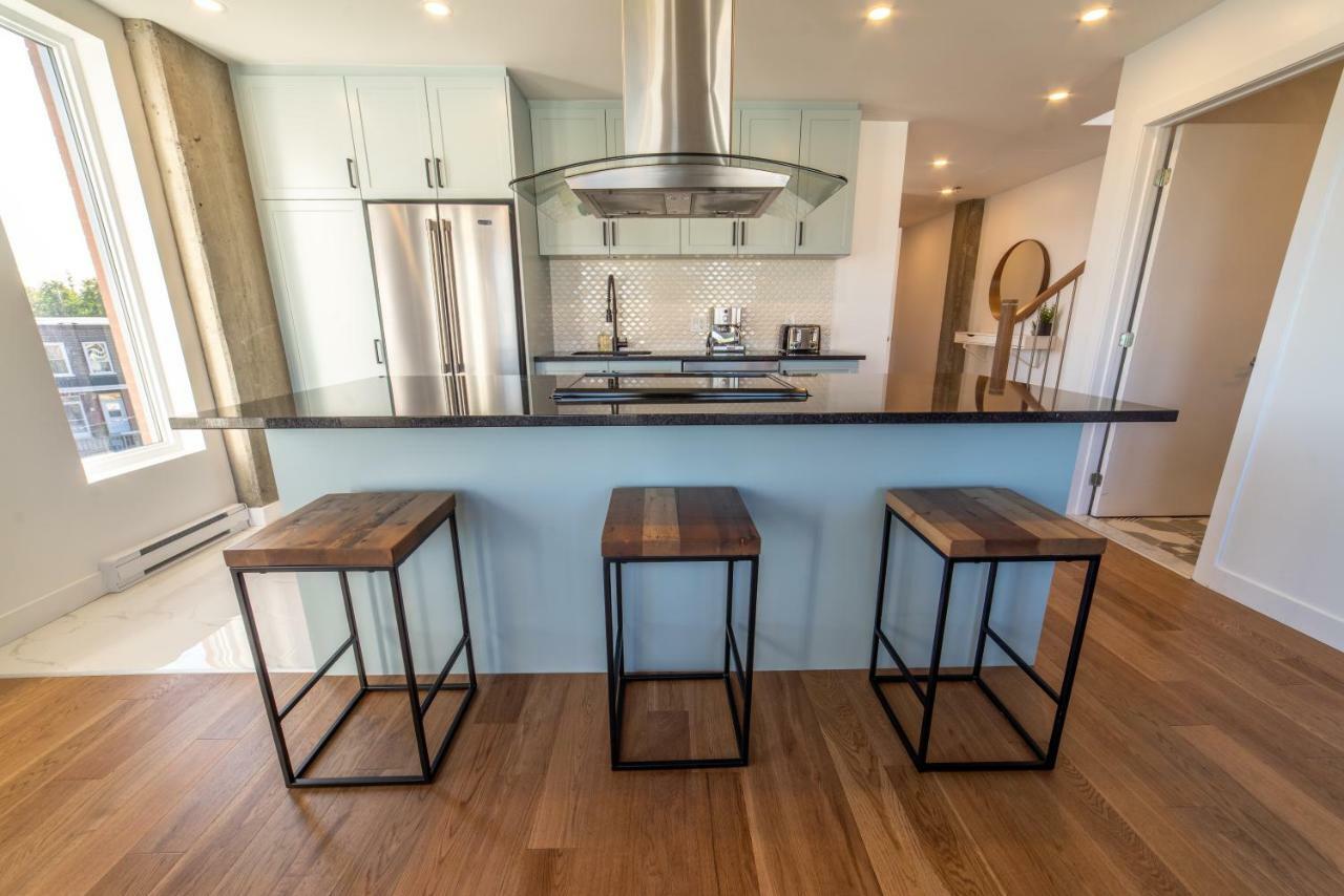 Aux Havres Urbains - Le Penthouse De La 3Ieme Avenue Apartment Quebec City Exterior photo